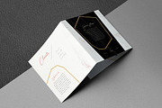 Gold Brush Square Trifold Brochure, a Brochure Template by Kahuna Design (Thumbnail 4 of 4)