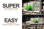 Advertising Posters Mockup Set 01, a Print Template by Epic By Design (Thumbnail 4 of 6)