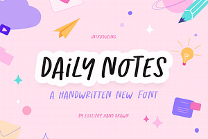 Daily Notes Font