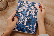 Blue Botanical, a Wallpaper Graphic by MalyskaStudio (Thumbnail 9 of 9)