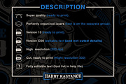 Biker Skull with crossed pistons., a Decorative Illustration by Harry Kasyanov (Thumbnail 3 of 3)