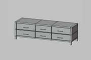 wardrobe 01, an Object 3D Model by fahad121 (Thumbnail 6 of 6)
