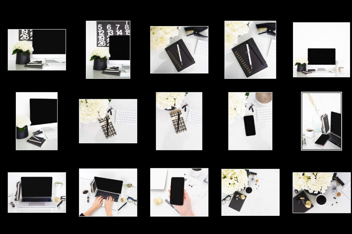 Black Desktop Styled Stock Photo Bun, a Pens & Pencil Mockup by Styled Stock House (Photo 3 of 4)