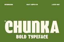 CS Chunka – Bold Sans Serif