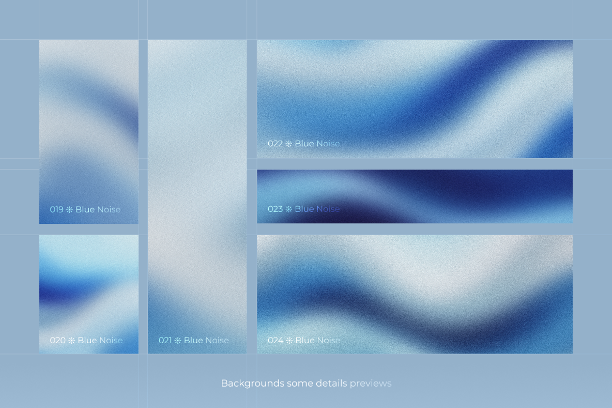 Blue Noise - Background Set, a Background Graphic by Digital Blood (Photo 5 of 16)