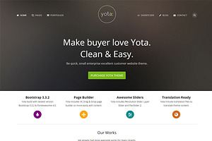 Yota - Creative WordPress Theme