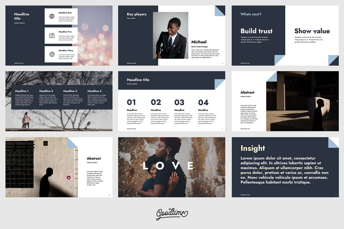 Grafik - Powerpoint template, a Presentation Template by GoodtimeCreative (Photo 3 of 6)