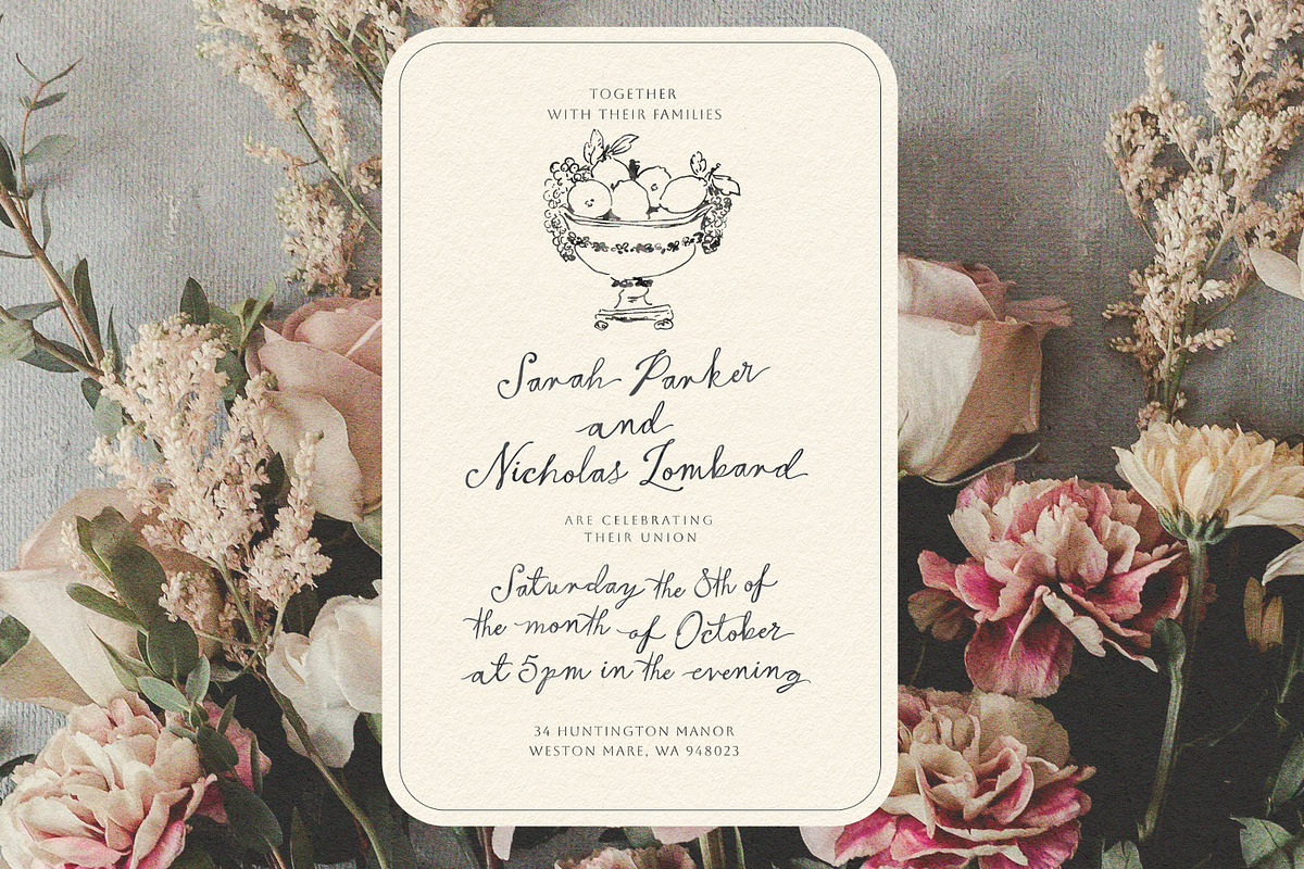 Montpellier Script, a Script Font by Nicky Laatz (Photo 3 of 21)