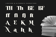 Aver Magera Luxury Font, a Serif Font by Randi Irvan | Rvandtype (Thumbnail 12 of 12)
