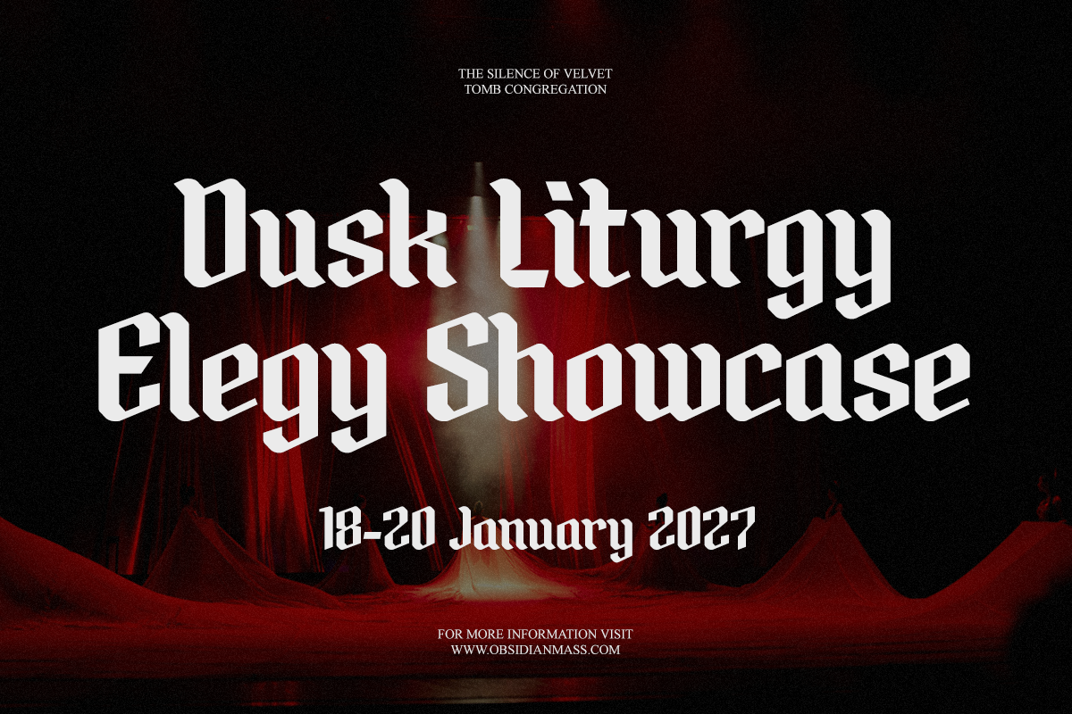 Night Sacred – Gothic Blackletter, a Blackletter Font by Say Studio (Photo 2 of 10)