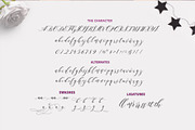 Lorriana Script, a Script Font by Moly Mol (Thumbnail 8 of 8)