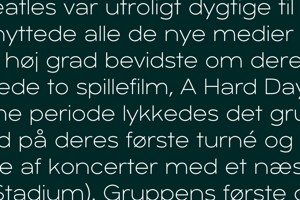 Arkibal Display, a Sans Serif Font by Jan-Christian Bruun (Photo 16 of 16)