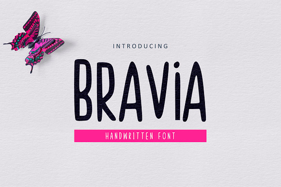 Bravia Font preview 6