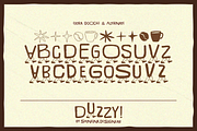 Duzzy – Quirky Display Typeface, a Handwritten Font by shineink.designlab (Thumbnail 12 of 12)