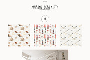 MARINE SERENITY watercolor + fonts, an Education Illustration by LiChu Art (Thumbnail 4 of 11)