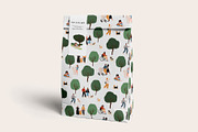 People and dogs in park illustration, a Person Illustration by LyubovZaytseva (Thumbnail 21 of 22)