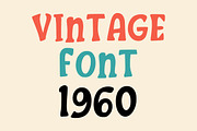Back To House - Vintage Font, a Serif Font by Fourteen Letter (Thumbnail 3 of 8)