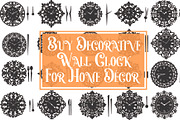 Vintage Wall Clock Victorian design, an Illustration by Amazin_art (Thumbnail 1 of 21)