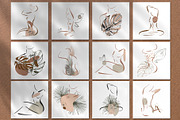 Female bodies. Line art, an Object Graphic by Vera●Suleimanova (Thumbnail 7 of 16)