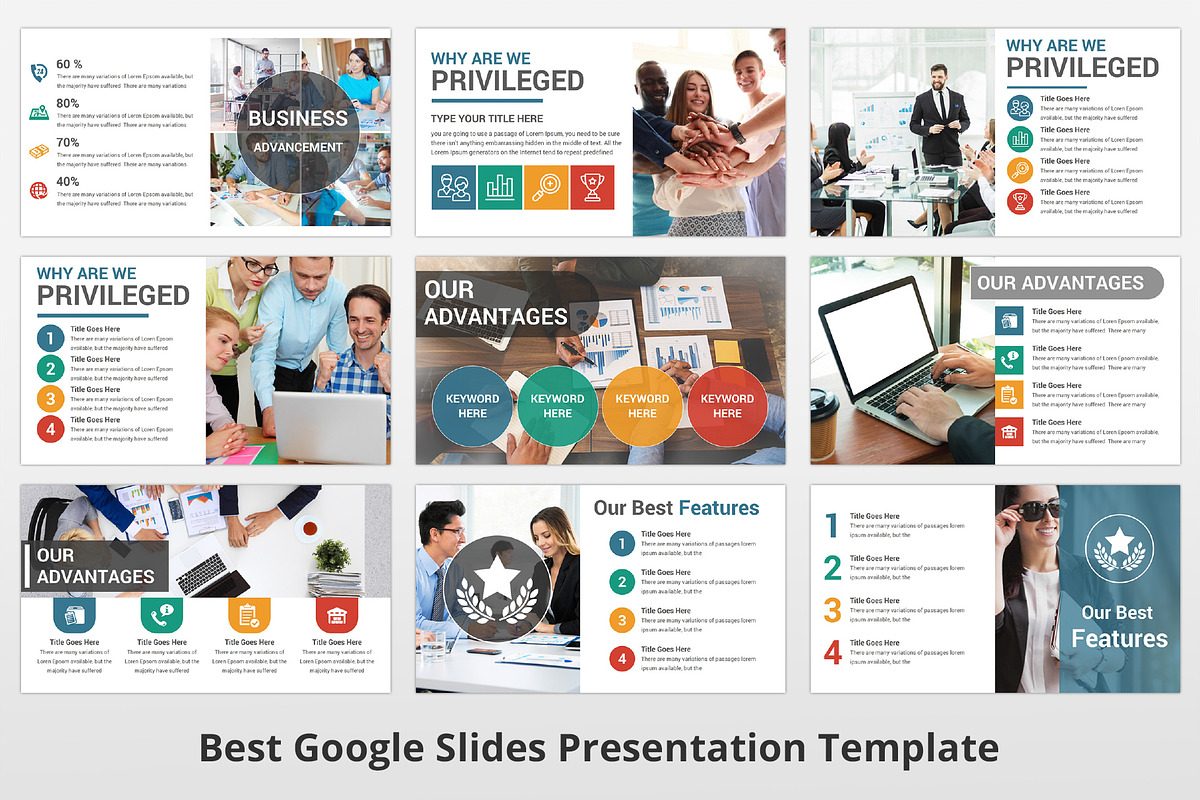 Best Google Slides Template, a Presentation Template by GraphicStan (Photo 6 of 35)
