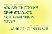 Merrich Whimsical Display Font, a Handwritten Font by Sloulyfe (Thumbnail 6 of 10)