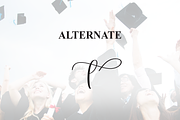 Graduation | Script Font, a Handwritten Font by Scratchones (Thumbnail 8 of 9)
