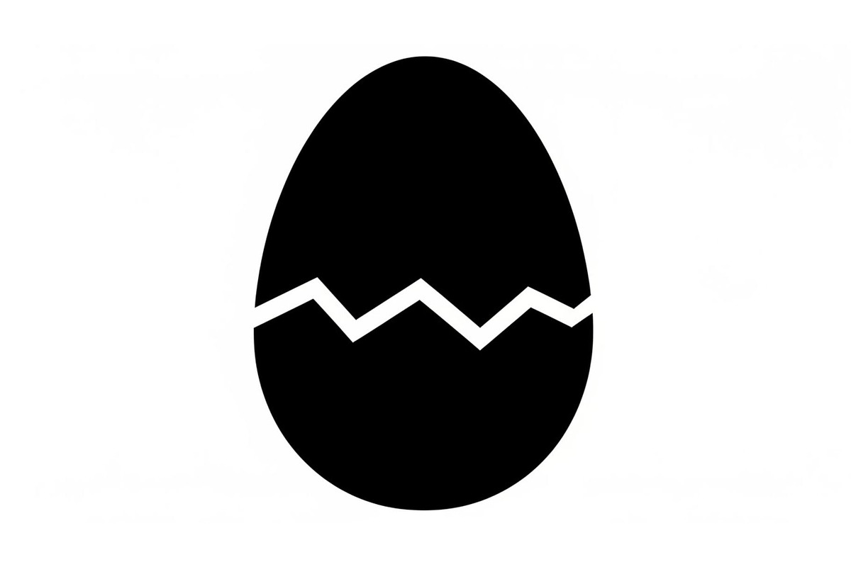 50 Cracked Egg Shell Silhouette, an Illustration by musafir_fashion (Photo 23 of 55)