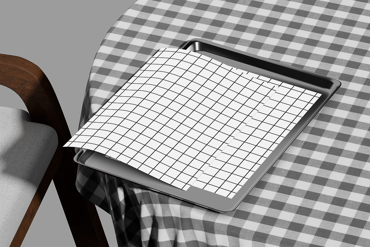 Restaurant Menu Mockup Pack, a Product Mockup by Neermana (Photo 7 of 8)