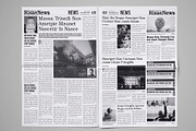 16 Page Newspaper Design v2, a Magazine Template by Miyaji75 (Thumbnail 5 of 16)