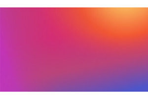 Vibrant gradient background with, an Illustration by Lemberg Vector