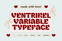 VENTRIKEL Display Variable Font