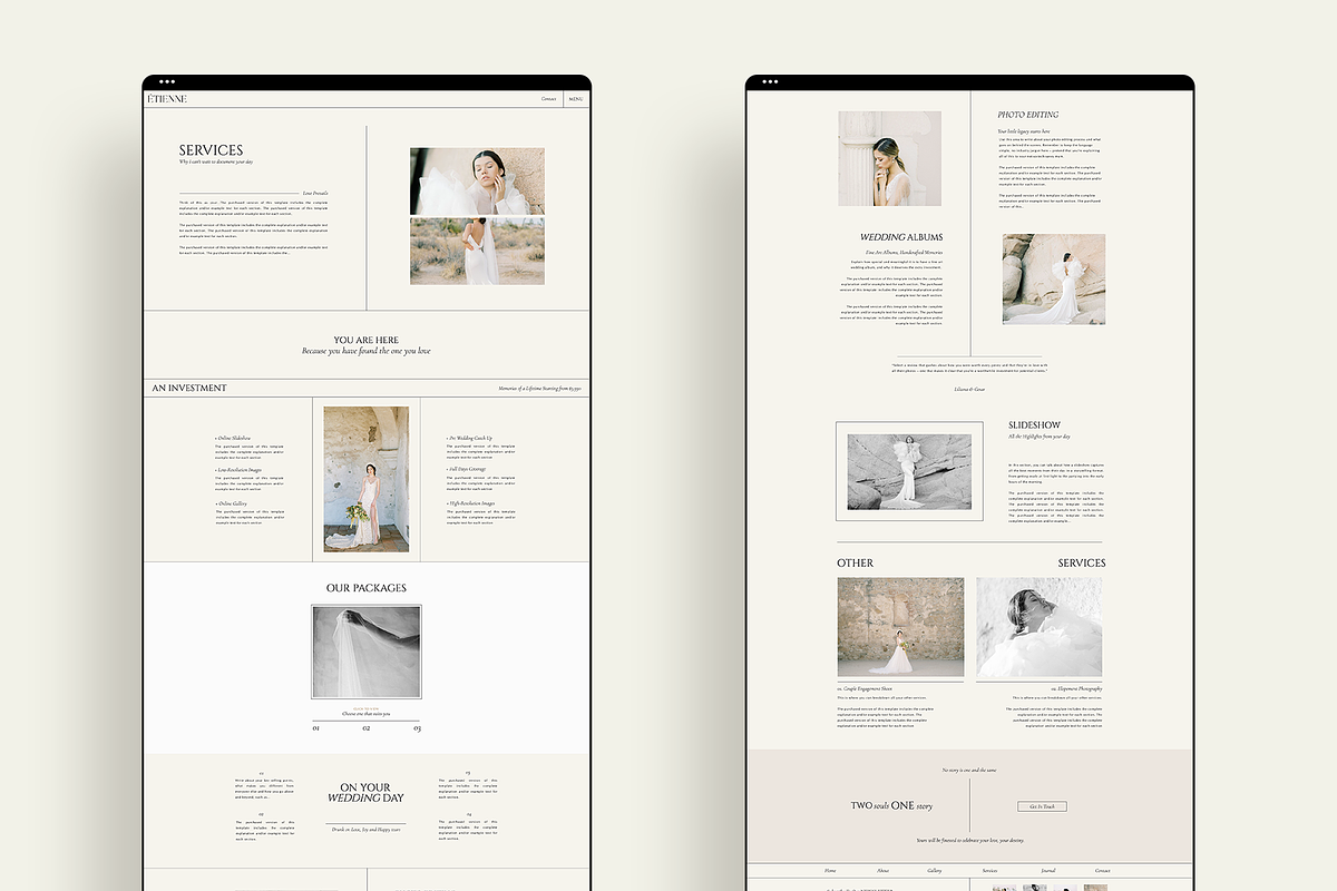Minimal | Showit Website Template, a Websites & App Template by Studio Leelou (Photo 5 of 13)