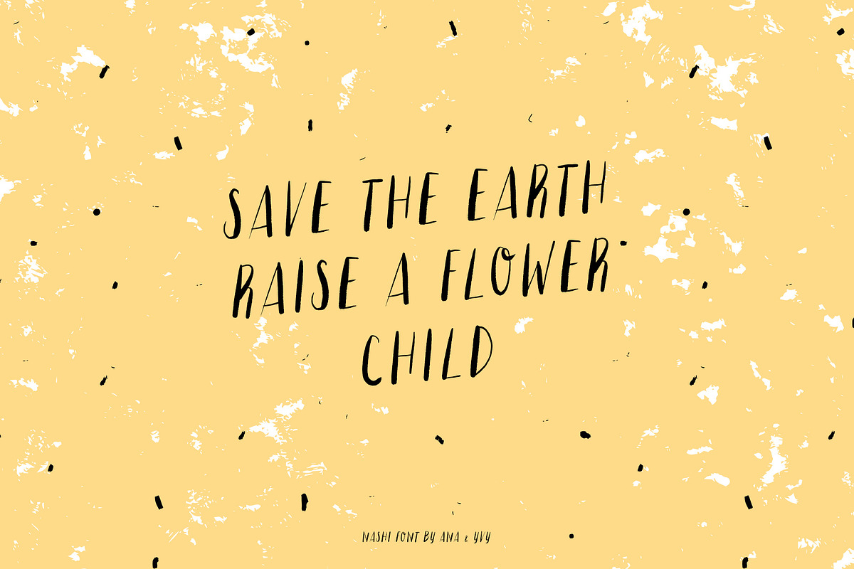 Nashi - Handwritten Quote Font, a Font by ana & yvy (Photo 7 of 7)
