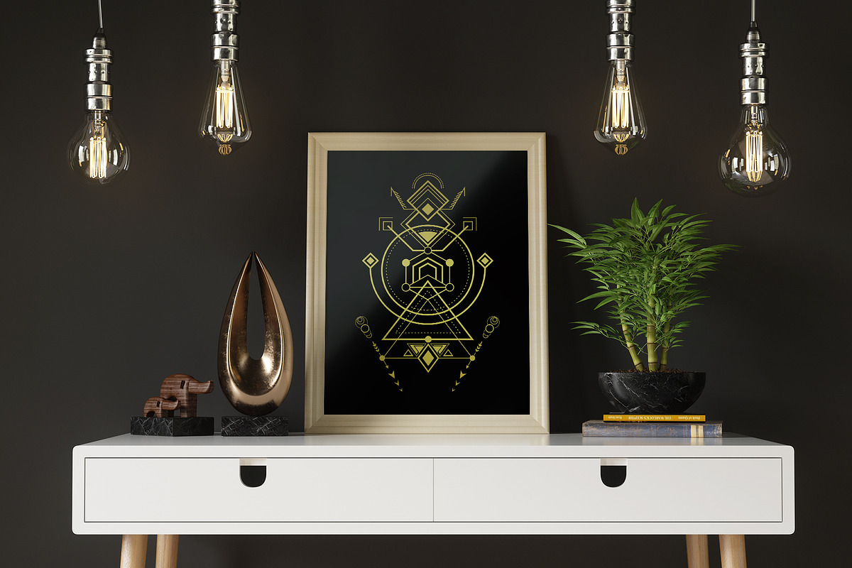 Sacred Geometry Navajo style, an Illustration by azhartz (Photo 4 of 4)