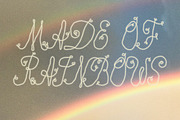 One Wish Playful Curly Font, a Script Font by AnMark (Thumbnail 5 of 11)
