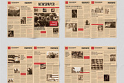 Retro And Classic Newspaper Layout, a Magazine Template by ContestDesign (Thumbnail 2 of 2)