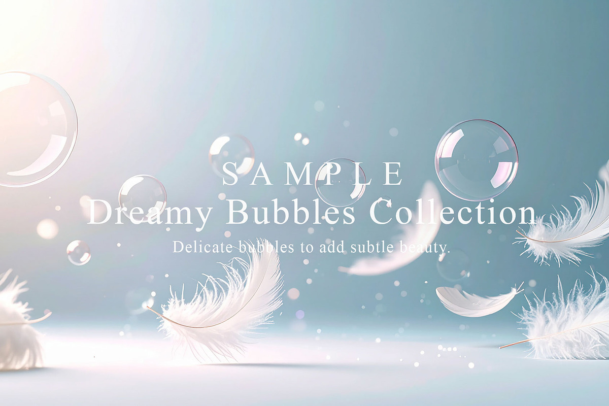 15 Dreamy Bubbles Collection, a Background Graphic by NOMO DESIGN (Photo 2 of 16)