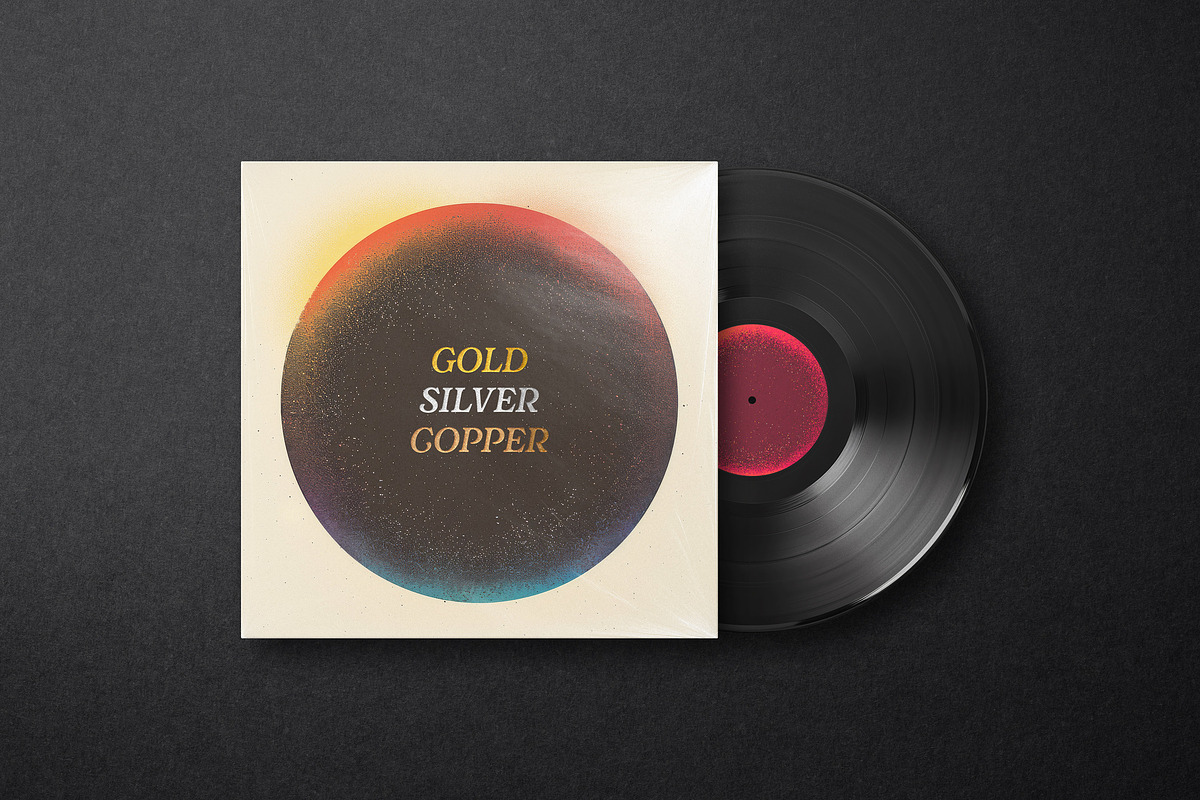 Vinyl Record Mockup, a Product Mockup by Design Squad (Photo 2 of 4)
