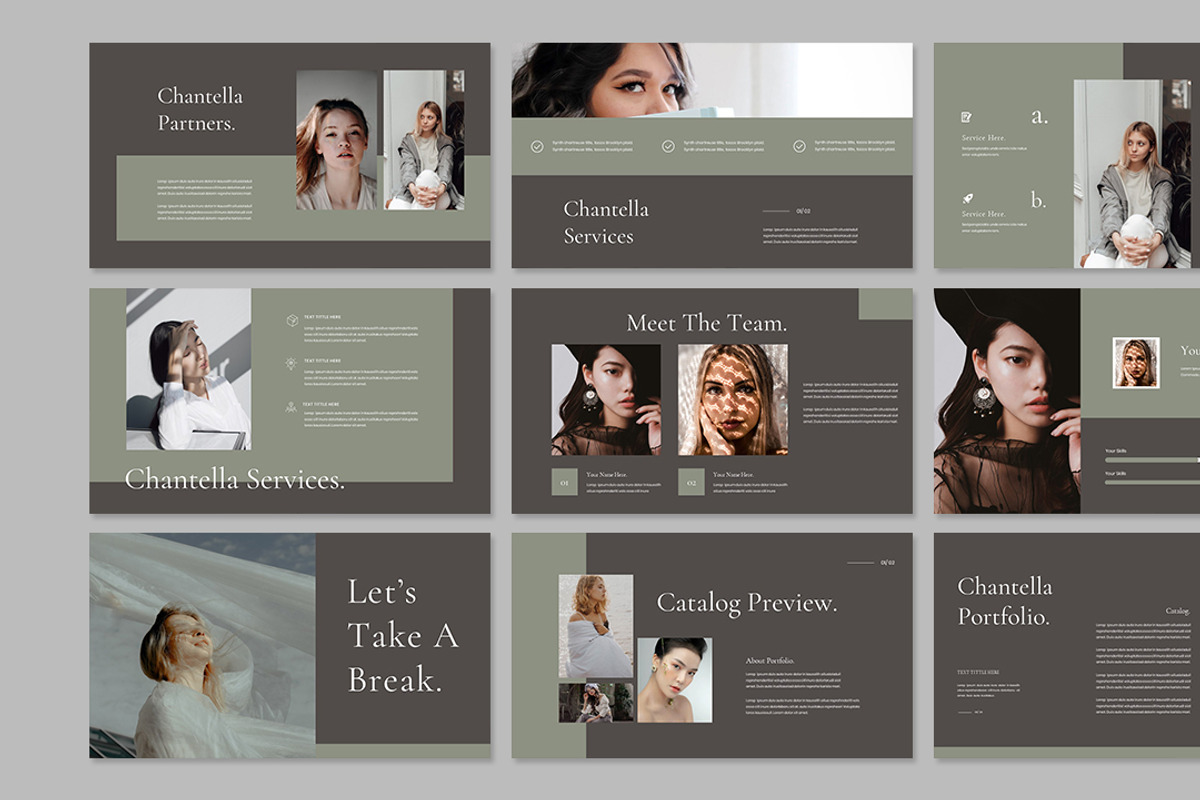 Chantella Presentation Template, a Presentation Template by Analogous Temp (Photo 3 of 5)