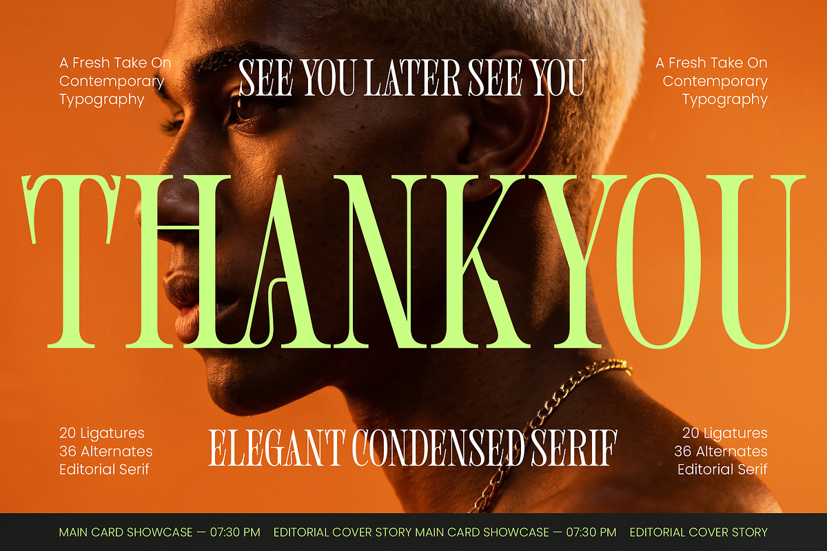 Shliterin Elegant Condensed Serif, a Serif Font by timelesstype.co (Photo 15 of 15)