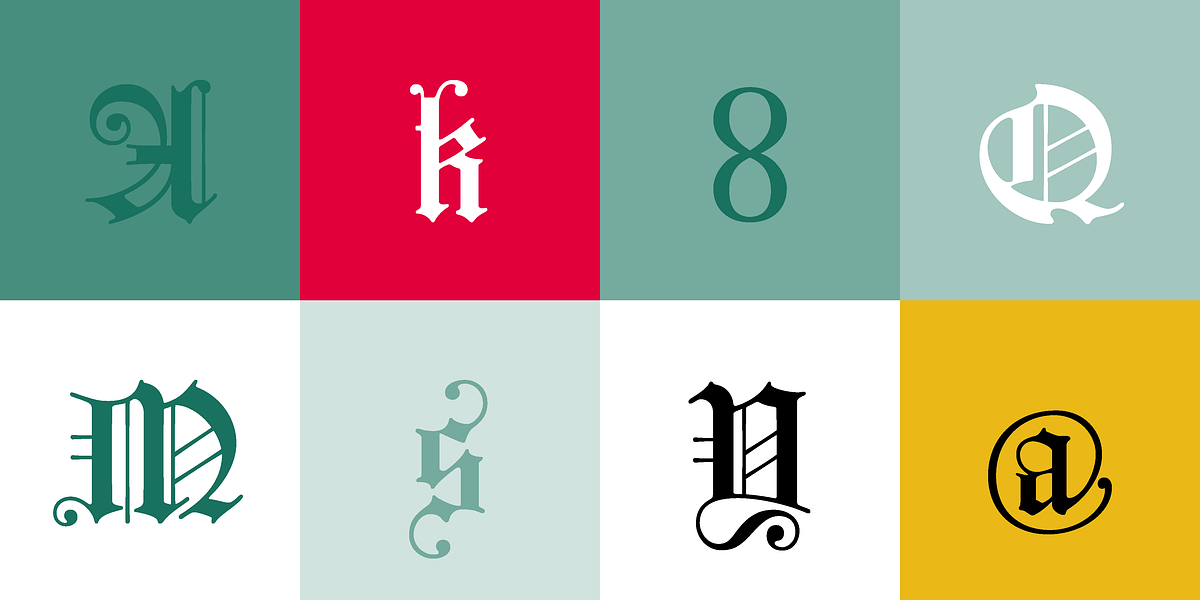 Fleischmann Gotisch, a Blackletter Font by preussTYPE (Photo 2 of 11)