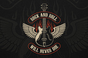 Rock and Roll Illustrations Bundle, an Illustration by Natali_ (Thumbnail 3 of 7)
