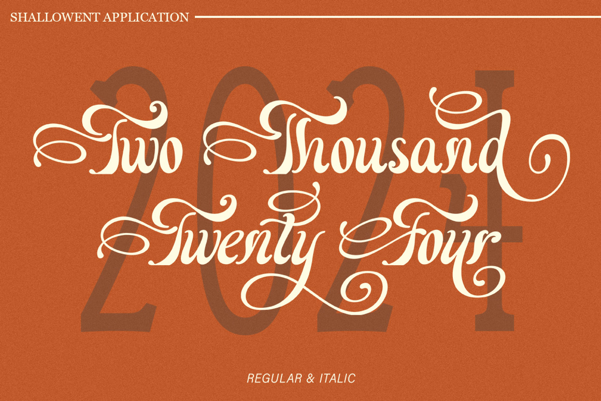 Shallowent, a Serif Font by HKL Studio (Photo 4 of 8)