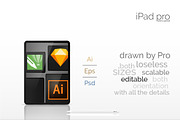 NEW Apple iPad Pro mock up! (PSD+AI), an iPhone Mockup by voin_Sveta (Thumbnail 11 of 12)