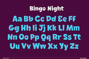 Bingo Night, a Sans Serif Font by Dirty Bandits Type (Thumbnail 7 of 10)