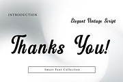 Elegant vintage script, a Script Font by Wow Magic (Thumbnail 3 of 3)