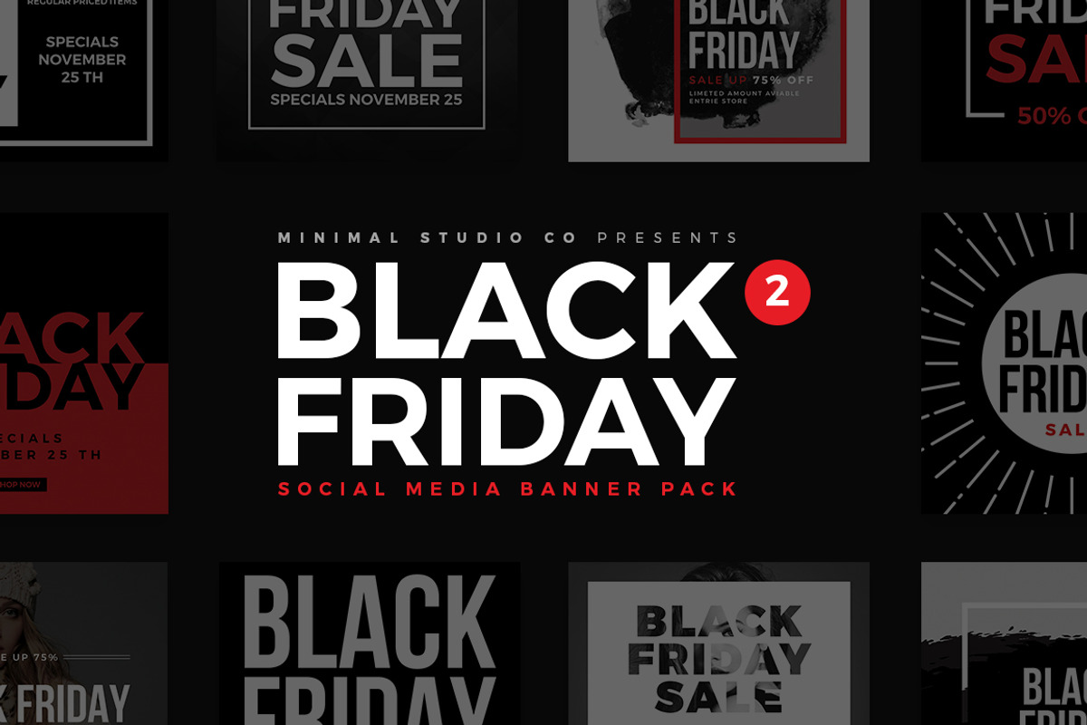Ultimate Black Friday Social Media, a Social Media Template by MinimalStudioCo (Photo 5 of 67)