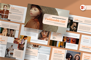 Fashionable Girl - PowerPoint