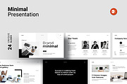 Minimal Presentation Template, a Presentation Template by Studio_Clarity (Thumbnail 1 of 5)