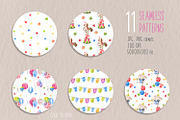 Watercolor Circus Animals Clipart, an Animal Illustration by the_myro (Thumbnail 7 of 16)